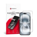 Szkło hybrydowe do iPhone 16 Forcell Flexible 5D czarne