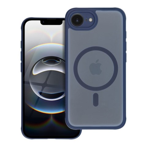 Futerał do iPhone 16 Full Matte Mag Cover zgodny z MagSafe niebieski
