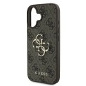 GUESS futerał do IPHONE 16 GUHCP16S4GMGBR (4G PU Big Logo) brązowy