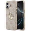 GUESS futerał do IPHONE 17 GUHCP17S4GMGCPI (PU W/ Big 4G Classic Logo) złoto różowy