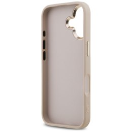 GUESS futerał do IPHONE 17 GUHCP17S4GMGCPI (PU W/ Big 4G Classic Logo) złoto różowy