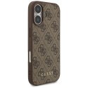 GUESS futerał do IPHONE 17 GUHCP17SG4GFBR (PU 4G Classic) brązowy