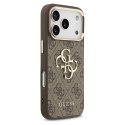GUESS futerał do IPHONE 17 Pro GUHCP17L4GMGCBR (PU W/ Big 4G Classic Logo) złoto brązowy