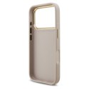 GUESS futerał do IPHONE 17 Pro GUHCP17L4GMGCPI (PU W/ Big 4G Classic Logo) złoto różowy