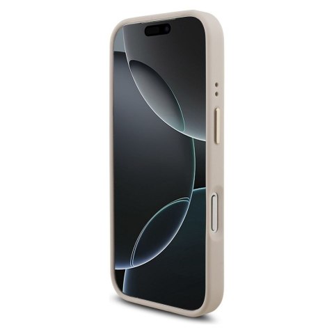 GUESS futerał do IPHONE 17 Pro GUHCP17L4GMGCPI (PU W/ Big 4G Classic Logo) złoto różowy