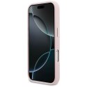 GUESS futerał do IPHONE 17 Pro GUHCP17L5PS4RGGP (PU FW Resin Logo) różowy