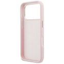 GUESS futerał do IPHONE 17 Pro GUHCP17L5PS4RGGP (PU FW Resin Logo) różowy