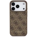 GUESS futerał do IPHONE 17 Pro GUHCP17LG4GFBR (PU 4G Classic) brązowy