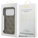 GUESS futerał do IPHONE 17 Pro GUHCP17LG4GFBR (PU 4G Classic) brązowy