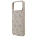 GUESS futerał do IPHONE 17 Pro Max GUHCP17XG4GFPI (PU 4G Classic) różowy