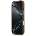 GUESS futerał do IPHONE 17 Pro kompatybilny z MagSafe GUHMP17LP4MSEGCW (PU 4G W/ Classic) brązowy