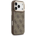 GUESS futerał do IPHONE 17 Pro kompatybilny z MagSafe GUHMP17LP4MSEGCW (PU 4G W/ Classic) brązowy