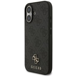 GUESS futerał do IPHONE 17 kompatybilny z MagSafe GUHMP17SP4SM4MK (PU 4G Small 4G and Classic) czarny