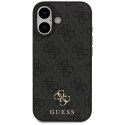 GUESS futerał do IPHONE 17 kompatybilny z MagSafe GUHMP17SP4SM4MK (PU 4G Small 4G and Classic) czarny
