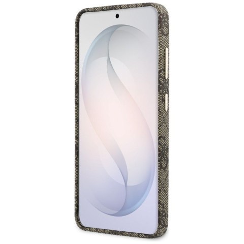 GUESS futerał do SAMSUNG S26 GUHMS26S5P4FWMSW (4G Script MagSafe) brązowy