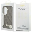 GUESS futerał do SAMSUNG S26 GUHMS26S5P4FWMSW (4G Script MagSafe) brązowy