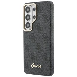 GUESS futerał do SAMSUNG S26 Ultra GUHMS26L5P4FWMSK (4G Script MagSafe) czarny