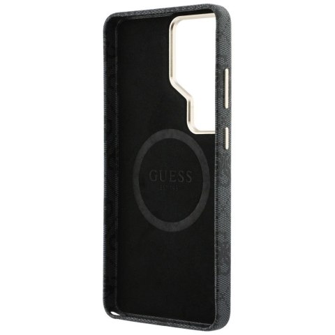 GUESS futerał do SAMSUNG S26 Ultra GUHMS26LP4GTDGMK (4G Triangle Logo MagSafe) czarny
