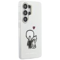 KARL LAGERFELD futerał do SAMSUNG S26 Ultra KLHMS26L6HKCBHH (Magnetic IML K&C Back Logo) transparentny