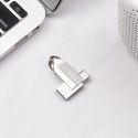 Pendrive 32GB USB 3.0 (USB A + USB C) Hoco UD8 nikiel
