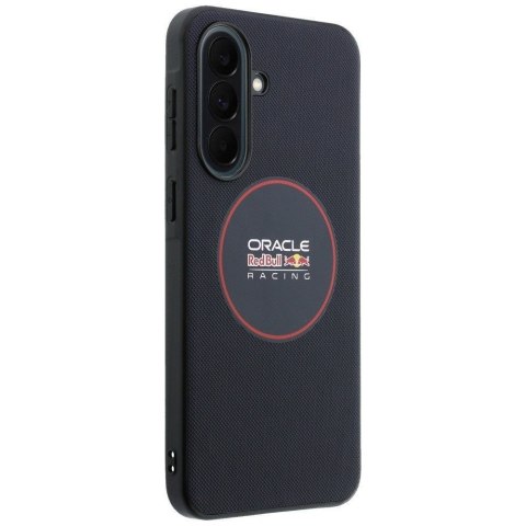 RED BULL futerał do SAMSUNG A37 RBHCA3724PUILVR (Meshed PU Red Ring & Metal Buttons) granatowy