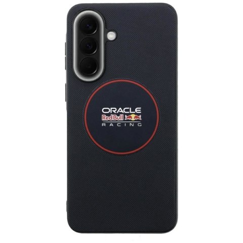 RED BULL futerał do SAMSUNG A57 RBHCA5724PUILVR (Meshed PU Red Ring & Metal Buttons) granatowy