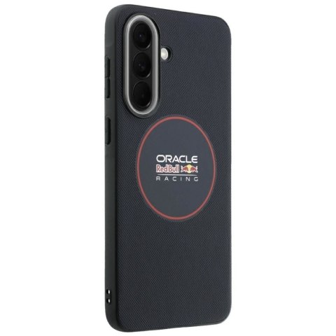 RED BULL futerał do SAMSUNG A57 RBHCA5724PUILVR (Meshed PU Red Ring & Metal Buttons) granatowy