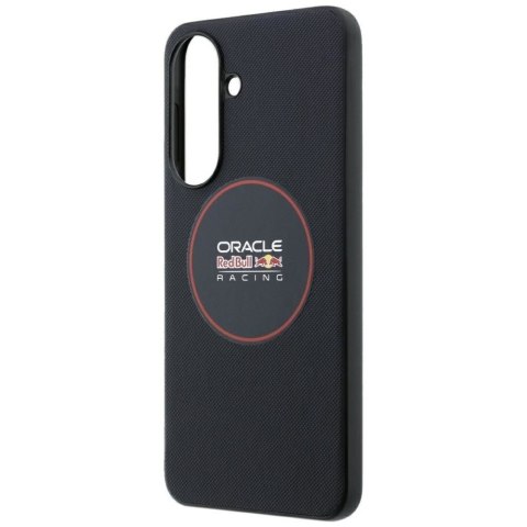RED BULL futerał do SAMSUNG A57 RBHCA5724PUILVR (Meshed PU Red Ring & Metal Buttons) granatowy
