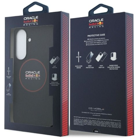 RED BULL futerał do SAMSUNG A57 RBHCA5724PUILVR (Meshed PU Red Ring & Metal Buttons) granatowy