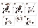 Rowerek dziecięcy trójkołowy Tiny Bike rośnie z dzieckiem 5w1 SP0879