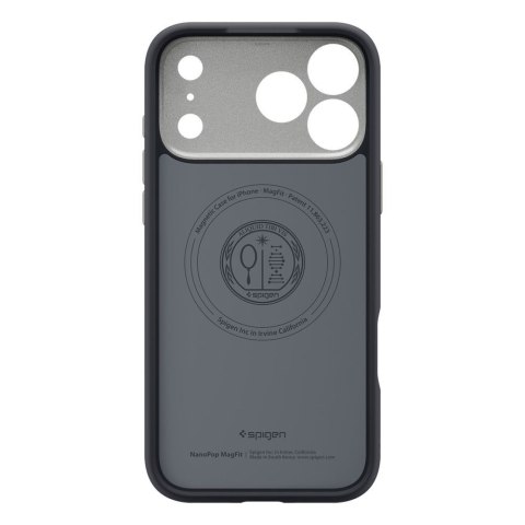 SPIGEN futerał NANO POP MAG kompatybilny z MagSafe do IPHONE 17 Pro Max black sesame