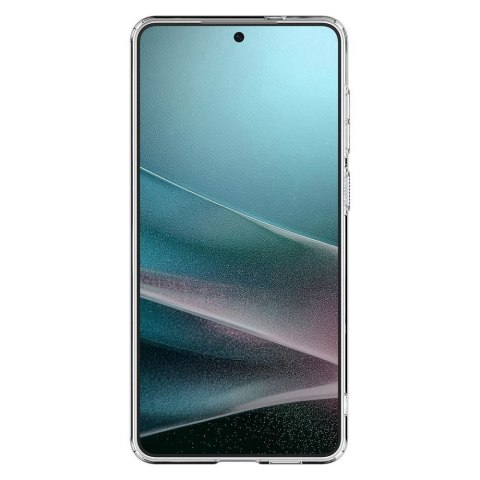 SPIGEN futerał ULTRA HYBRID MAG kompatybilny z MagSafe do SAMSUNG S25 Edge clear white
