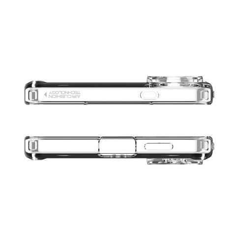 SPIGEN futerał ULTRA HYBRID MAG kompatybilny z MagSafe do SAMSUNG S25 Edge clear white