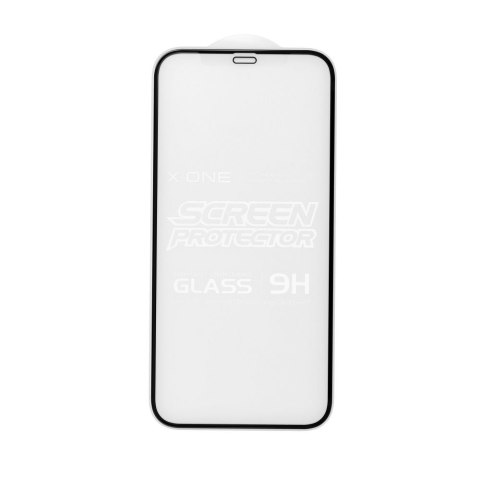 Szkło hartowane X-ONE 3D Full Cover - do Samsung Galaxy S25 (case friendly) - działający czytnik