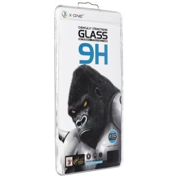 Szkło hartowane X-ONE Full Cover Extra Strong Crystal Clear - do iPhone 13/13 Pro/14/16e / 17e (full glue) czarny