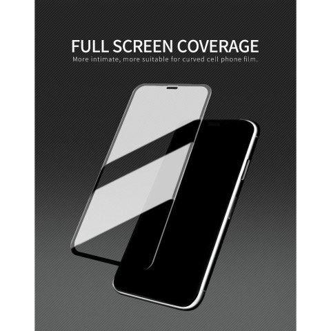 Szkło hartowane X-ONE Full Cover Extra Strong Crystal Clear - do iPhone 13/13 Pro/14/16e / 17e (full glue) czarny