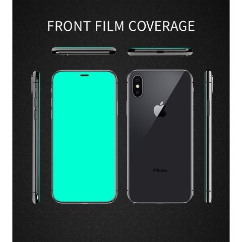 Szkło hartowane X-ONE Full Cover Extra Strong Crystal Clear - do iPhone 13/13 Pro/14/16e / 17e (full glue) czarny