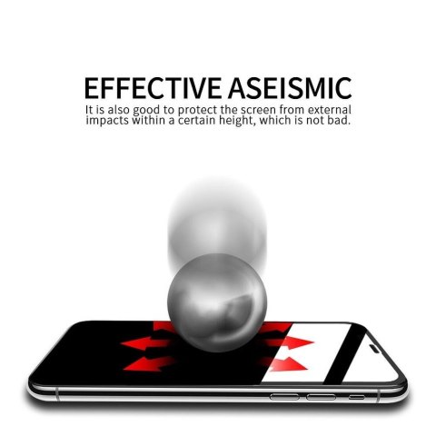 Szkło hartowane X-ONE Full Cover Extra Strong Crystal Clear - do iPhone 13/13 Pro/14/16e / 17e (full glue) czarny