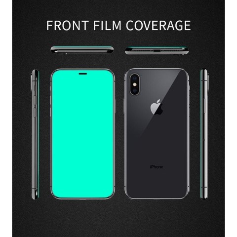 Szkło hartowane X-ONE Full Cover Extra Strong Crystal Clear - do iPhone 15/16 (full glue) czarny