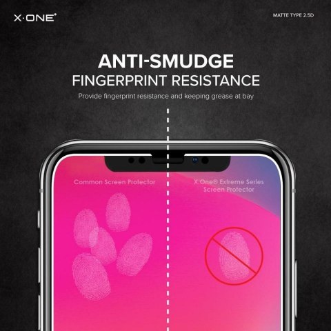 Szkło hartowane X-ONE Full Cover Extra Strong Crystal Clear - do iPhone 16 Pro Max/17 Pro Max (full glue) czarny