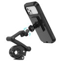 Uchwyt na telefon do roweru / motocykla Hoco CA101 czarny