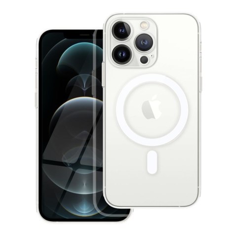 Futerał do iPhone 12 PRO Clear Mag Cover (STR / CAMERA PROTECTION) zgodny z MagSafe transparentny