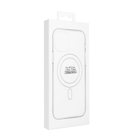 Futerał do iPhone 12 PRO Clear Mag Cover (STR / CAMERA PROTECTION) zgodny z MagSafe transparentny
