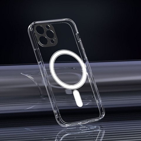 Futerał do iPhone 13 Clear Mag Cover (STR / CAMERA PROTECTION) zgodny z MagSafe transparentny