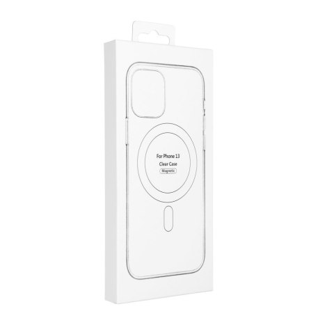 Futerał do iPhone 13 Clear Mag Cover (STR / CAMERA PROTECTION) zgodny z MagSafe transparentny