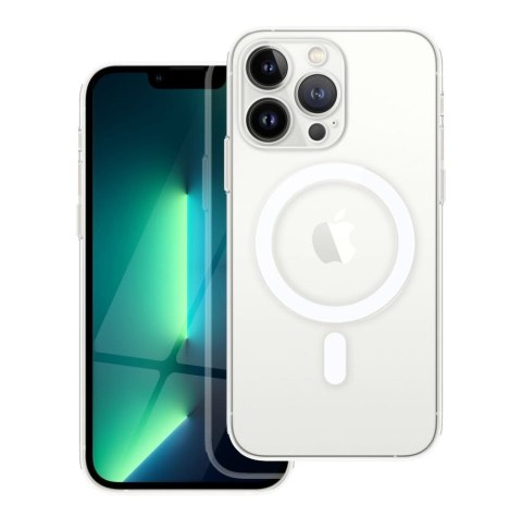 Futerał do iPhone 13 PRO Clear Mag Cover (STR / CAMERA PROTECTION) zgodny z MagSafe transparentny