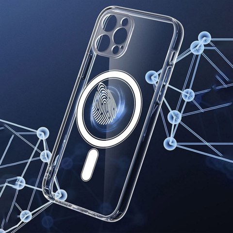 Futerał do iPhone 13 PRO Clear Mag Cover (STR / CAMERA PROTECTION) zgodny z MagSafe transparentny