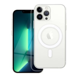 Futerał do iPhone 13 PRO MAX Clear Mag Cover (STR / CAMERA PROTECTION) zgodny z MagSafe transparentny