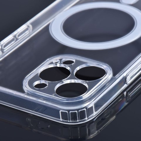 Futerał do iPhone 13 PRO MAX Clear Mag Cover (STR / CAMERA PROTECTION) zgodny z MagSafe transparentny