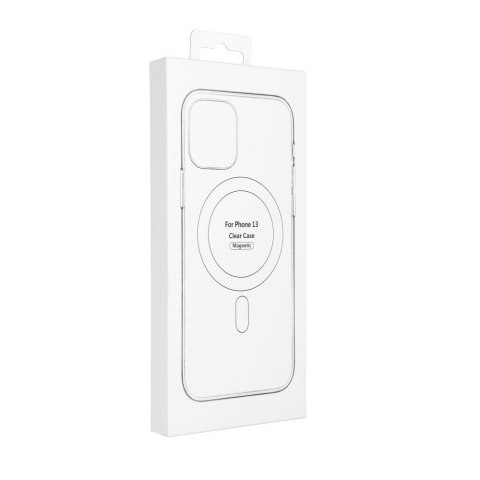 Futerał do iPhone 14 Clear Mag Cover (STR / CAMERA PROTECTION) zgodny z MagSafe transparentny